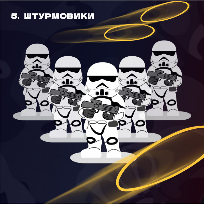 Комплект мишеней Имперские штурмовики