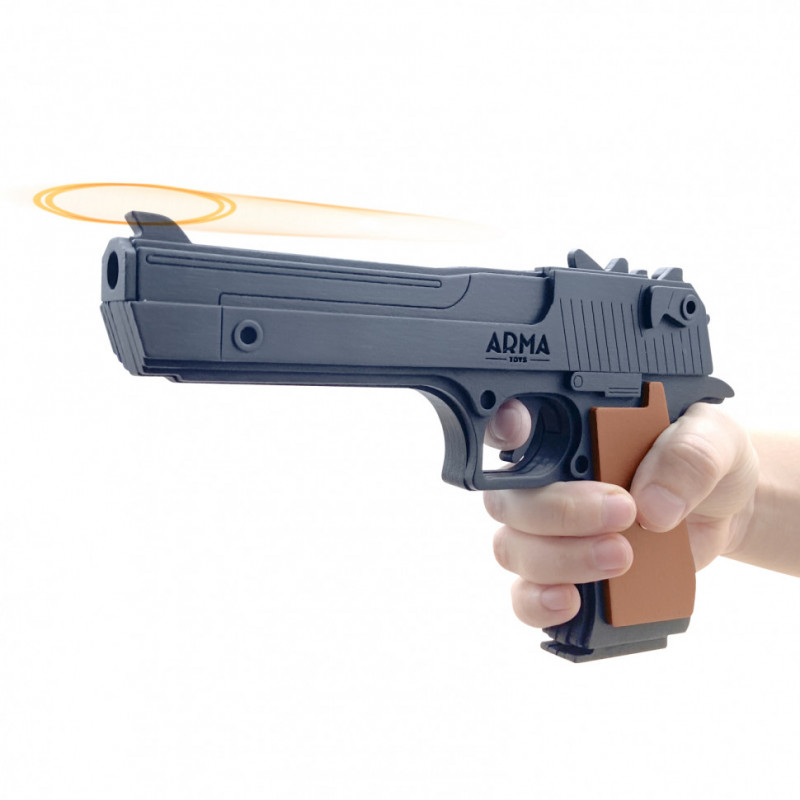 Пистолет «Дезерт Игл» (Desert Eagle), стреляющий резинками, черный