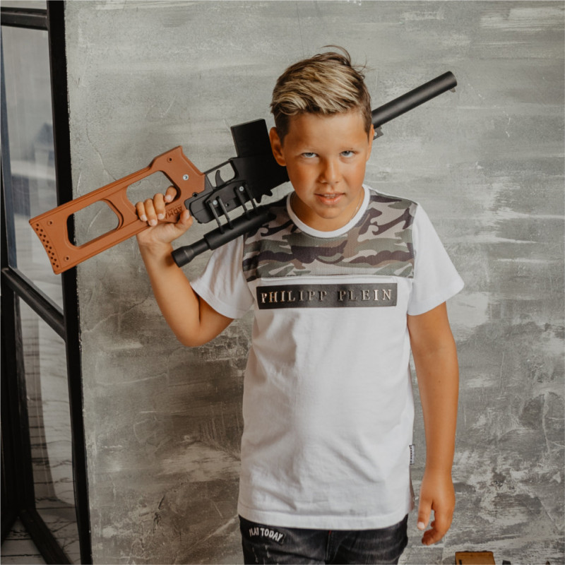 Снайперская винтовка ВСС «Винторез» от ARMA.TOYS, деревянная, с действующим прицелом, окрашена под боевую