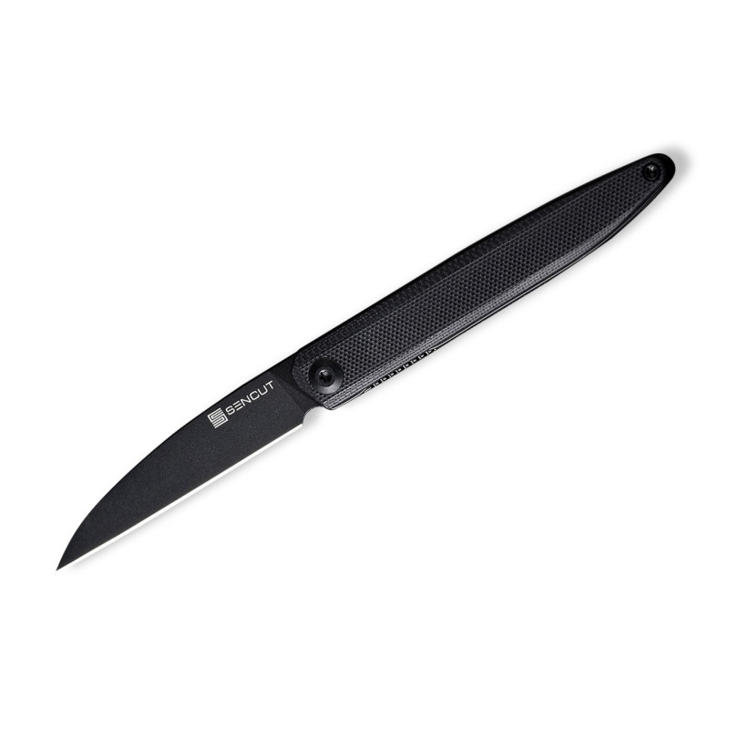 Складной нож SENCUT Jubil D2 Steel Black Handle G10 Black