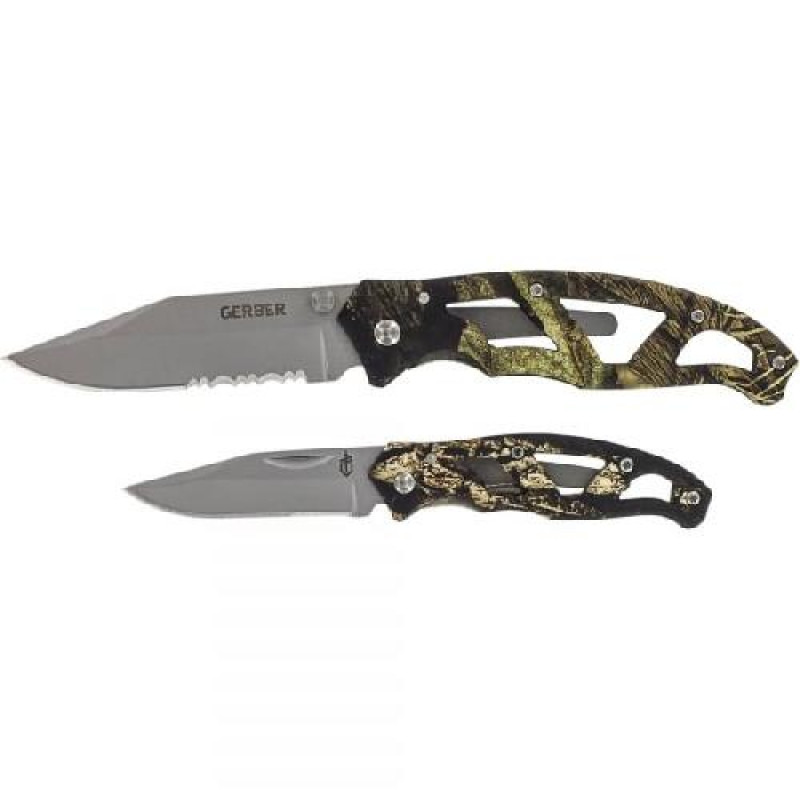 Нож Gerber Paraframe Combo,Mossy Oak