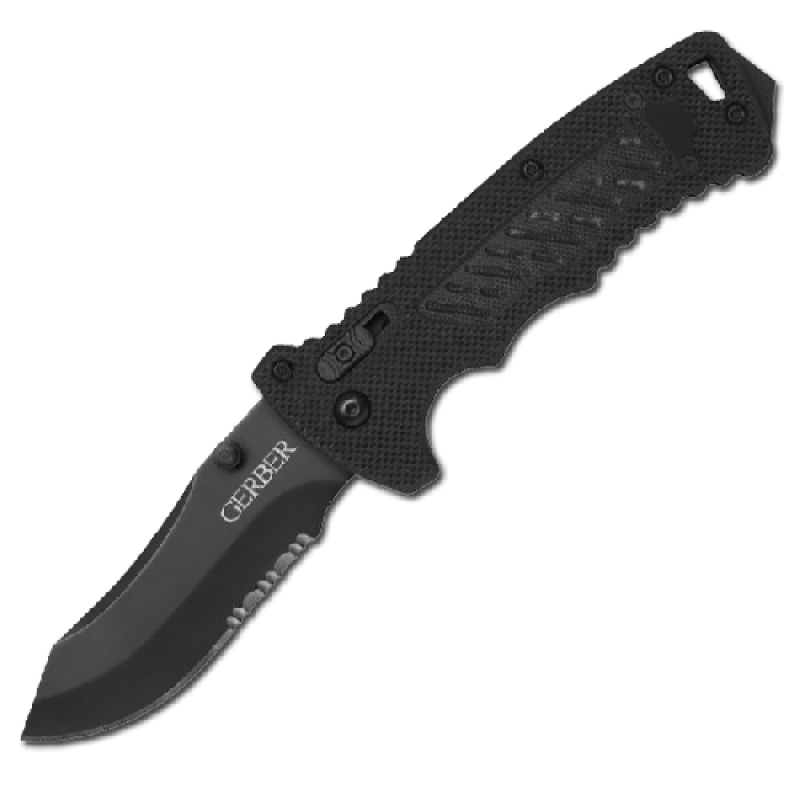 Нож Gerber Tactical DMF Folder, серрейторное, блистер, 31-000582