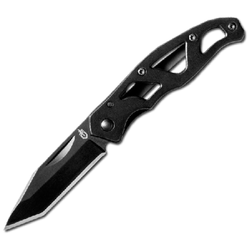 Нож Gerber Tactical Paraframe Mini Paraframe Tanto Clip Folding Knife, блистер, прямое лезвие, 31-00