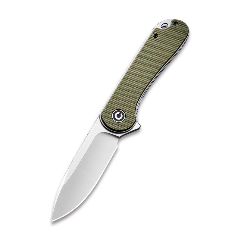 Складной нож CIVIVI Elementum D2 Steel Satin Finished Handle G10 Green