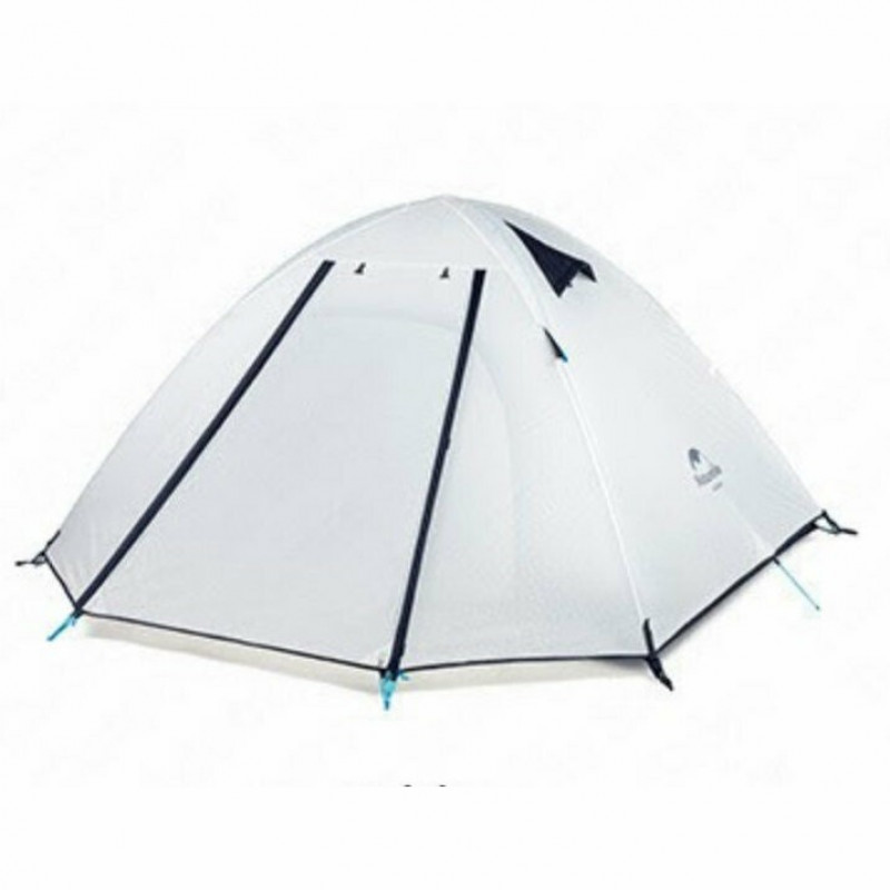 Палатка  Naturehike P-Series NH18Z033-P 210T/65D трехместная, белая, 6927595729663