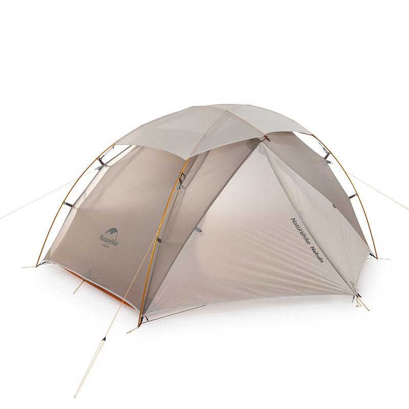 Палатка сверхлегкая Naturehike Nebula 2  NH19ZP011 двухместная, серая, 6927595745656