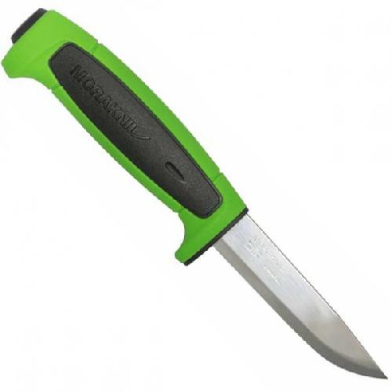 Нож Morakniv Basic 546  2019 Edition нержавеющая сталь, пласт. ручка (зеленая) чер. вставка, 13451