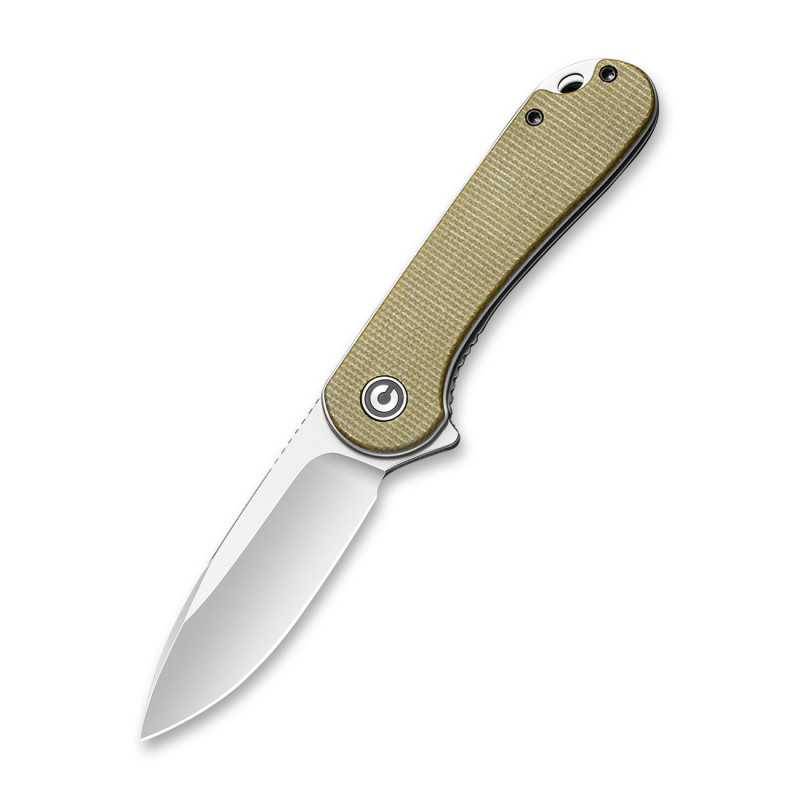 Складной нож CIVIVI Elementum D2 Steel Satin Finished Olive Micarta