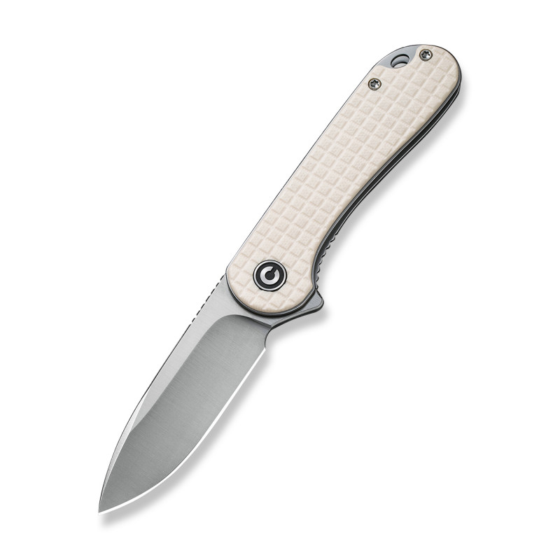 Складной нож CIVIVI Elementum D2 Steel Satin Finished Handle G10 Ivory