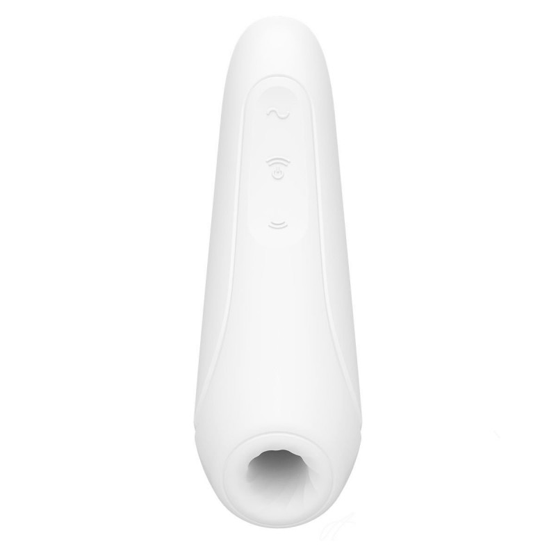 Белый вакуум-волновой стимулятор Satisfyer Curvy 1+