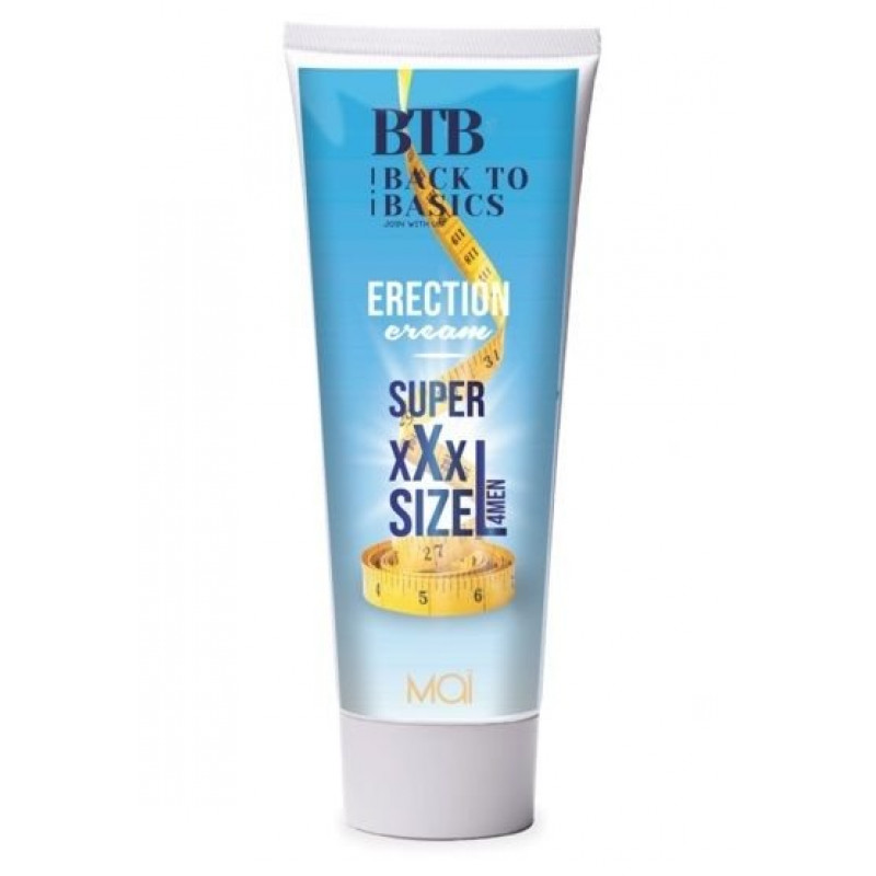 Крем для увеличения члена BTB Erection Cream - 75 мл.