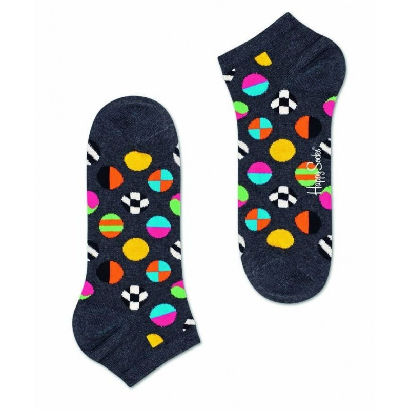 Низкие носки унисекс Clashing Dot Low Sock с цветными мячиками