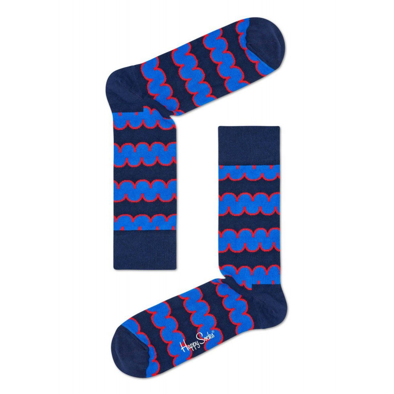 Носки унисекс Dressed Square Crew Sock с цветными волнами