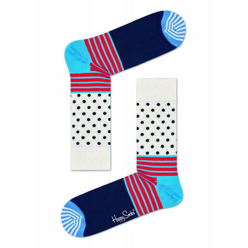 Носки унисекс Stripes And Dots Sock с полосками и точками