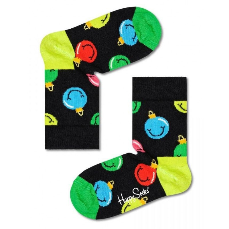 Детские носки Kids Jingle Smiley Sock с ёлочными игрушками