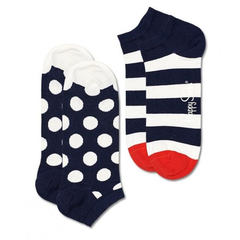 Набор из 2 пар носков 2-Pack Big Dot Stripe Low Sock