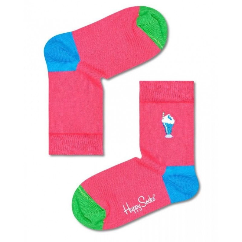 Детские носки Kids Embroidery Milkshake Sock с молочным коктейлем