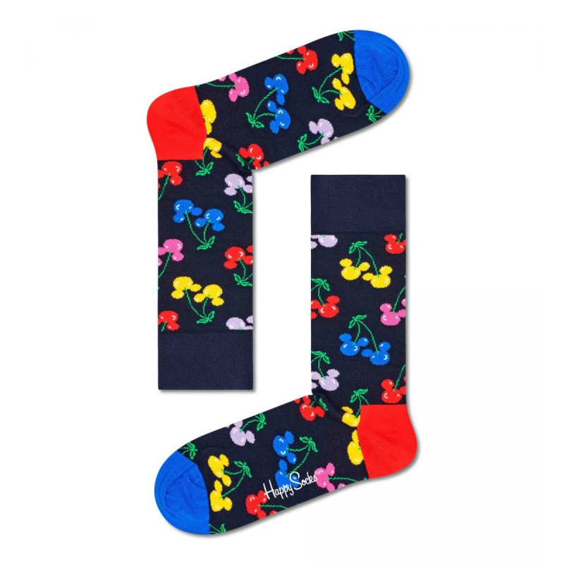 Черные носки Disney Sock с вишенками-мышками