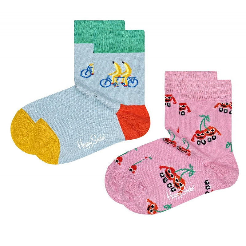 Набор из 2 пар детских носков 2-pack Kids Fruit Mates Socks