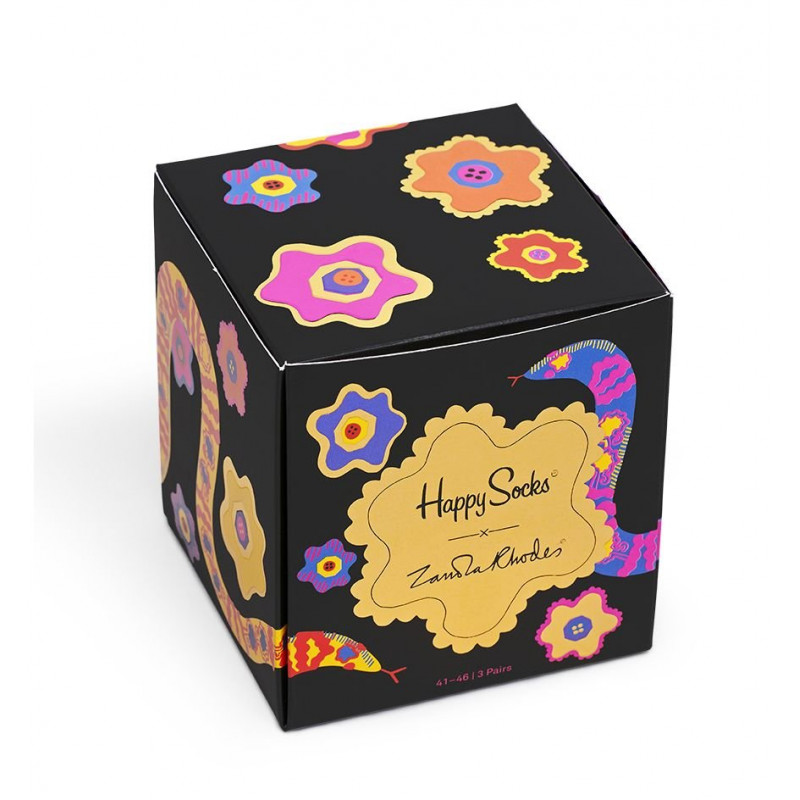 Подарочный набор из 3 пар носков унисекс 3-Pack Zandra Rhodes Gift Set