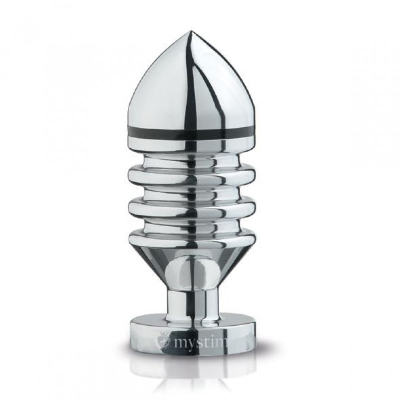 Металлическая анальная пробка Hector Helix Buttplug S - 10 см.